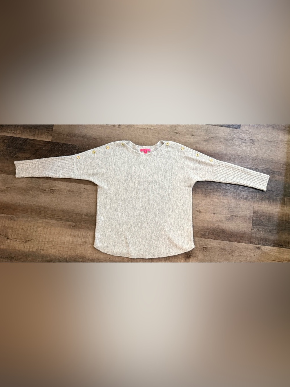 Lilly Pulitzer Arna Gray Sweater Size Medium - Picture 12 of 12